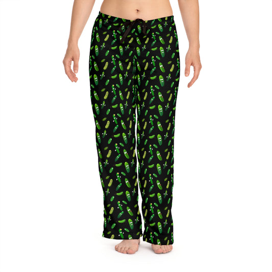 Pickle Party PJ Bottoms: Fun and Comfy Sleepwear, Women's Pajama Pants