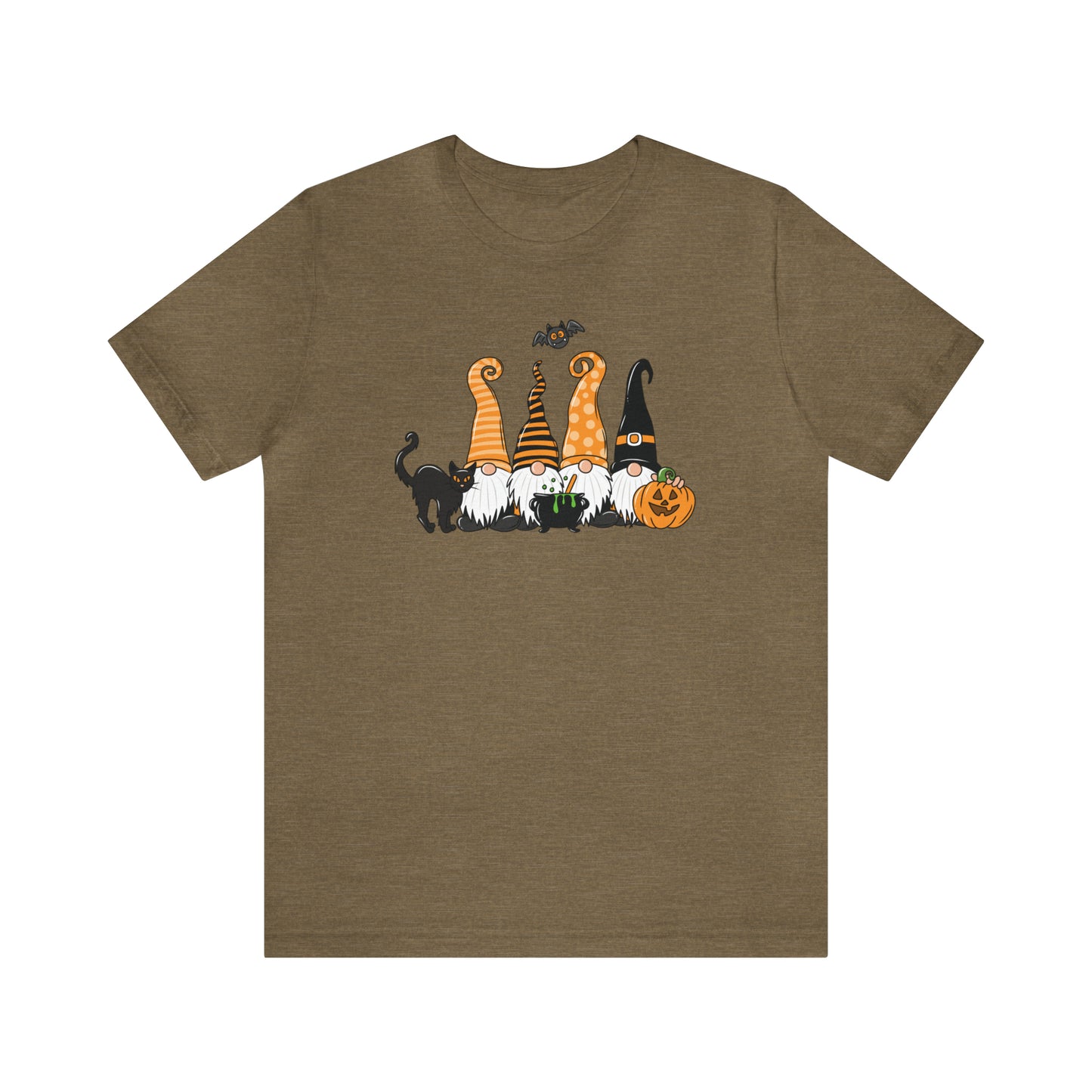 Witchy Gnome Gathering Tee Shirt - A Coven of Adorable Magic Makers, Holiday Gift Shirt