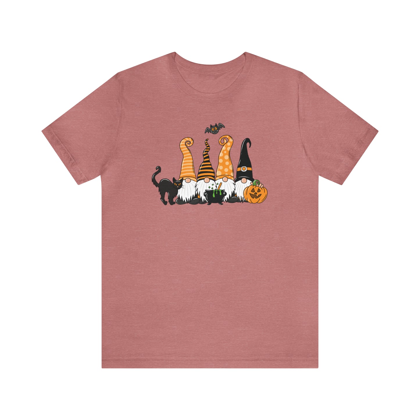 Witchy Gnome Gathering Tee Shirt - A Coven of Adorable Magic Makers, Holiday Gift Shirt
