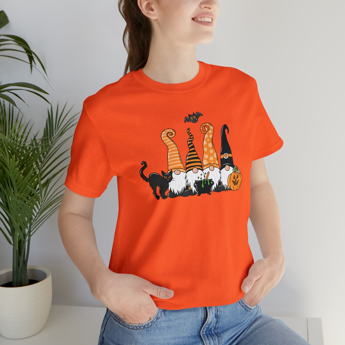 Witchy Gnome Gathering Tee Shirt - A Coven of Adorable Magic Makers, Holiday Gift Shirt