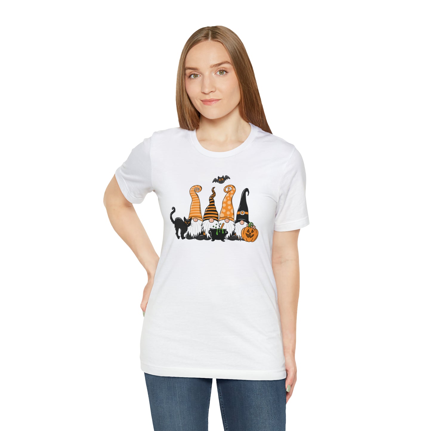 Witchy Gnome Gathering Tee Shirt - A Coven of Adorable Magic Makers, Holiday Gift Shirt