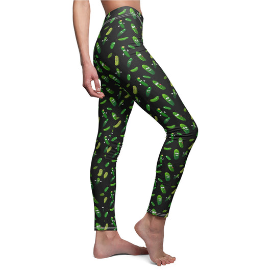 Pickle Party Comfy Leggings: Fun and Comfy Loungewear, Casual Leggings
