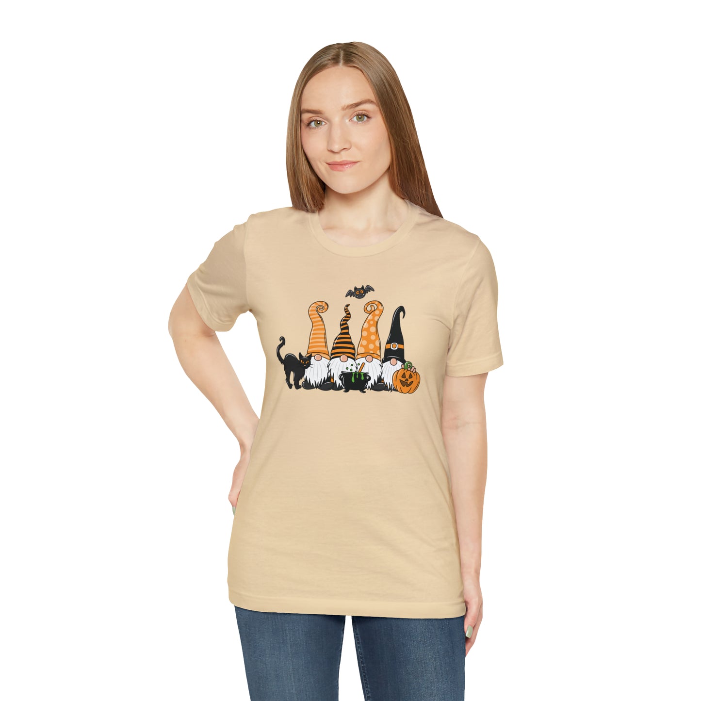 Witchy Gnome Gathering Tee Shirt - A Coven of Adorable Magic Makers, Holiday Gift Shirt