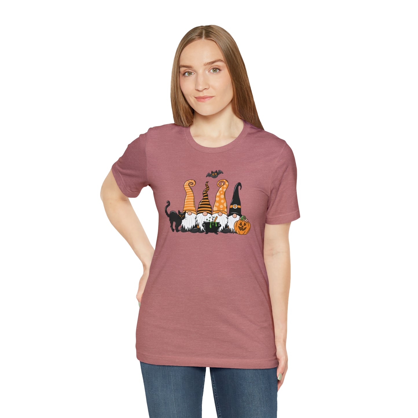 Witchy Gnome Gathering Tee Shirt - A Coven of Adorable Magic Makers, Holiday Gift Shirt