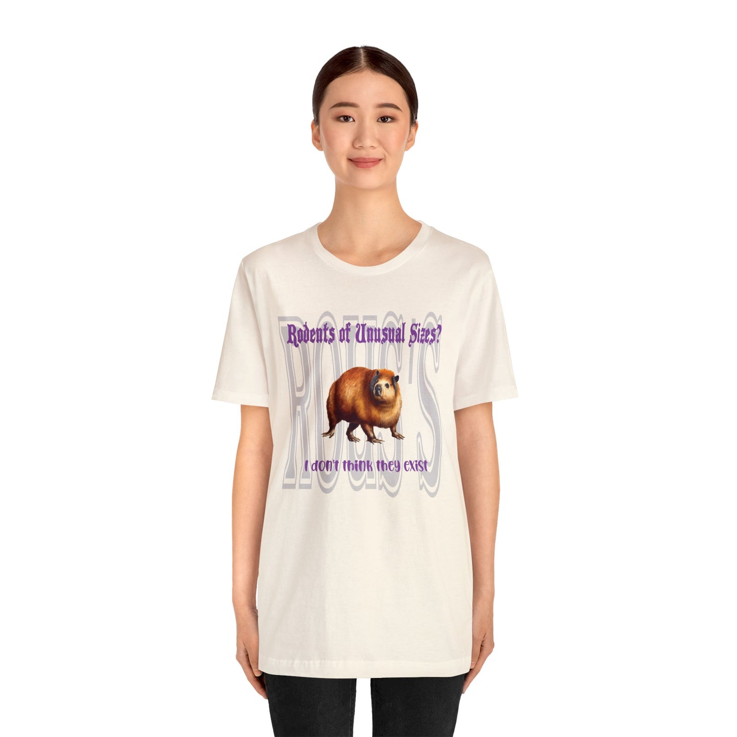 Capybara rodents of unusual sizes shirt, funny capybara shirt, gift for capybara lover, Capybara ROUS shirt