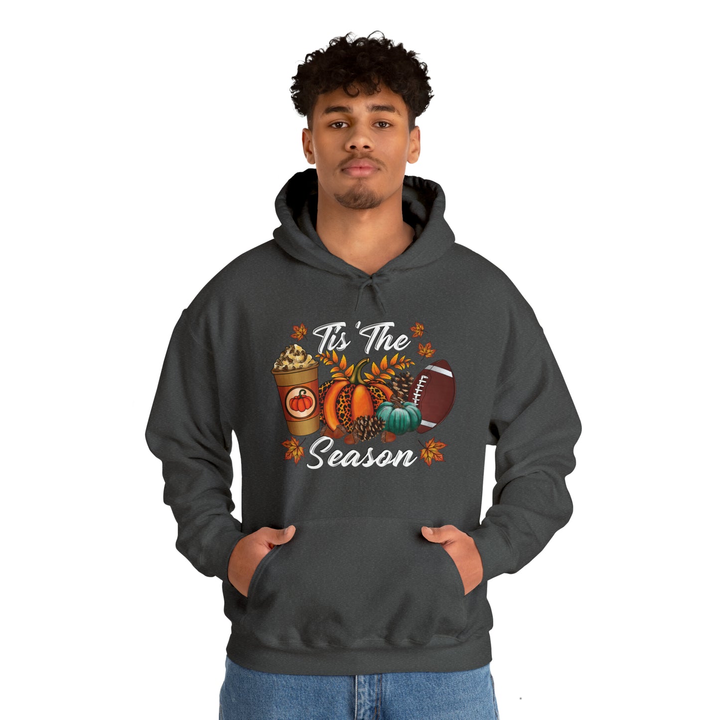 Tis the Season Hooded Sweatshirt - Cozy Comfort with a Dash of Fall Magic!