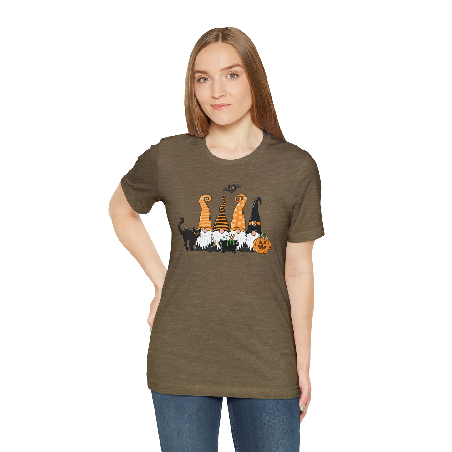 Witchy Gnome Gathering Tee Shirt - A Coven of Adorable Magic Makers, Holiday Gift Shirt