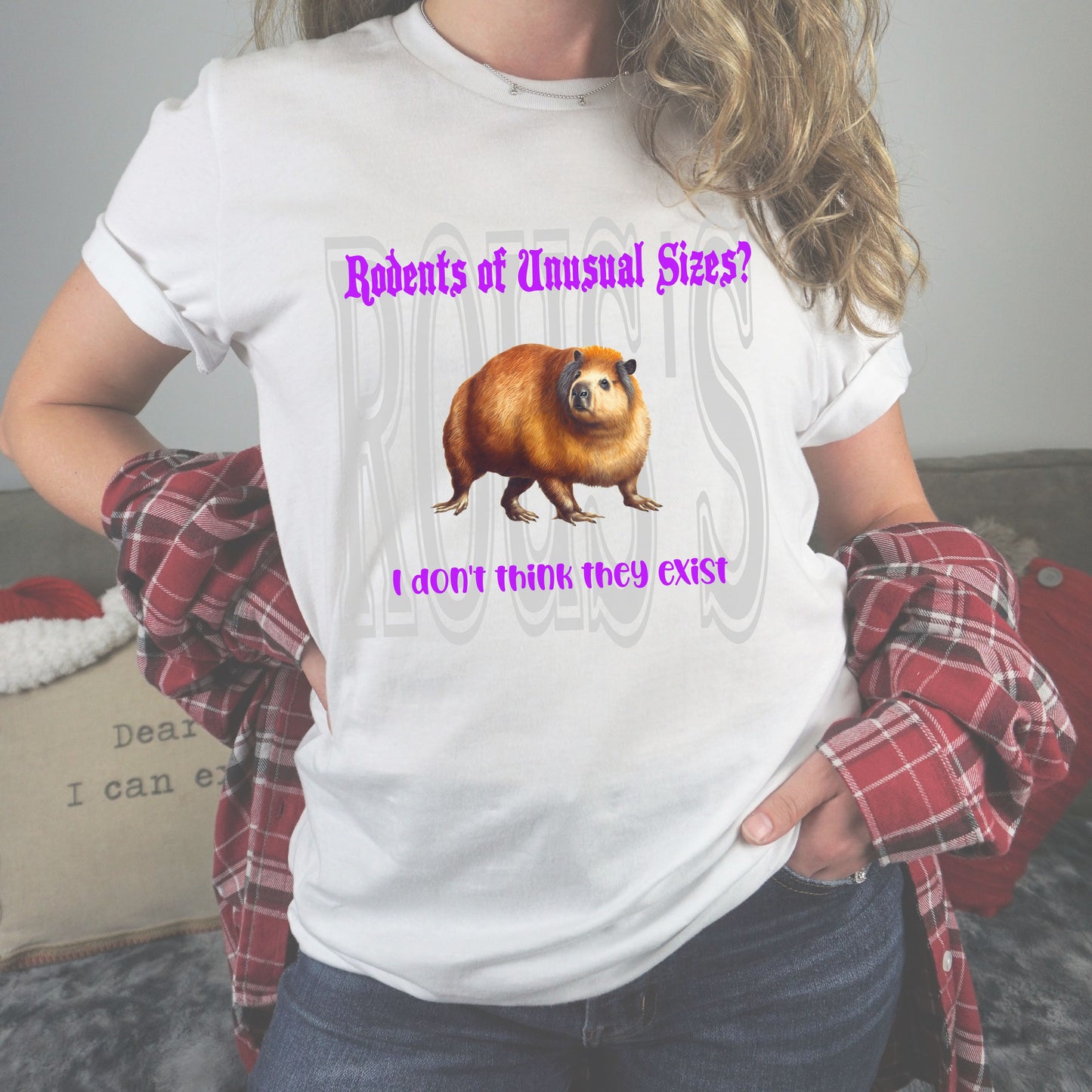 Capybara rodents of unusual sizes shirt, funny capybara shirt, gift for capybara lover, Capybara ROUS shirt