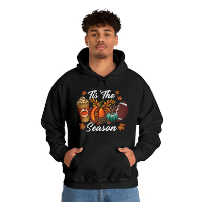 Tis the Season Hooded Sweatshirt - Cozy Comfort with a Dash of Fall Magic!