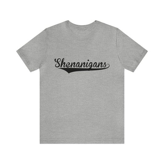 Shenanigans T-shirt, Funny shenanigans shirt, St. Pattys's day shirt, Saint Patrics day, Women's T-shirt, Mens T-shirt, Funny shirt, Bar shirt, Beer drinking shirt,