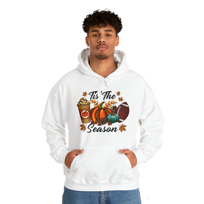 Tis the Season Hooded Sweatshirt - Cozy Comfort with a Dash of Fall Magic!