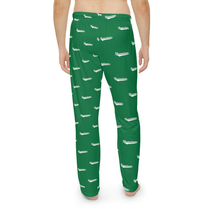 Green Shenanigans Men's Pajama pants bottoms, funny shenanigans PJ's, St. Patty's day pants