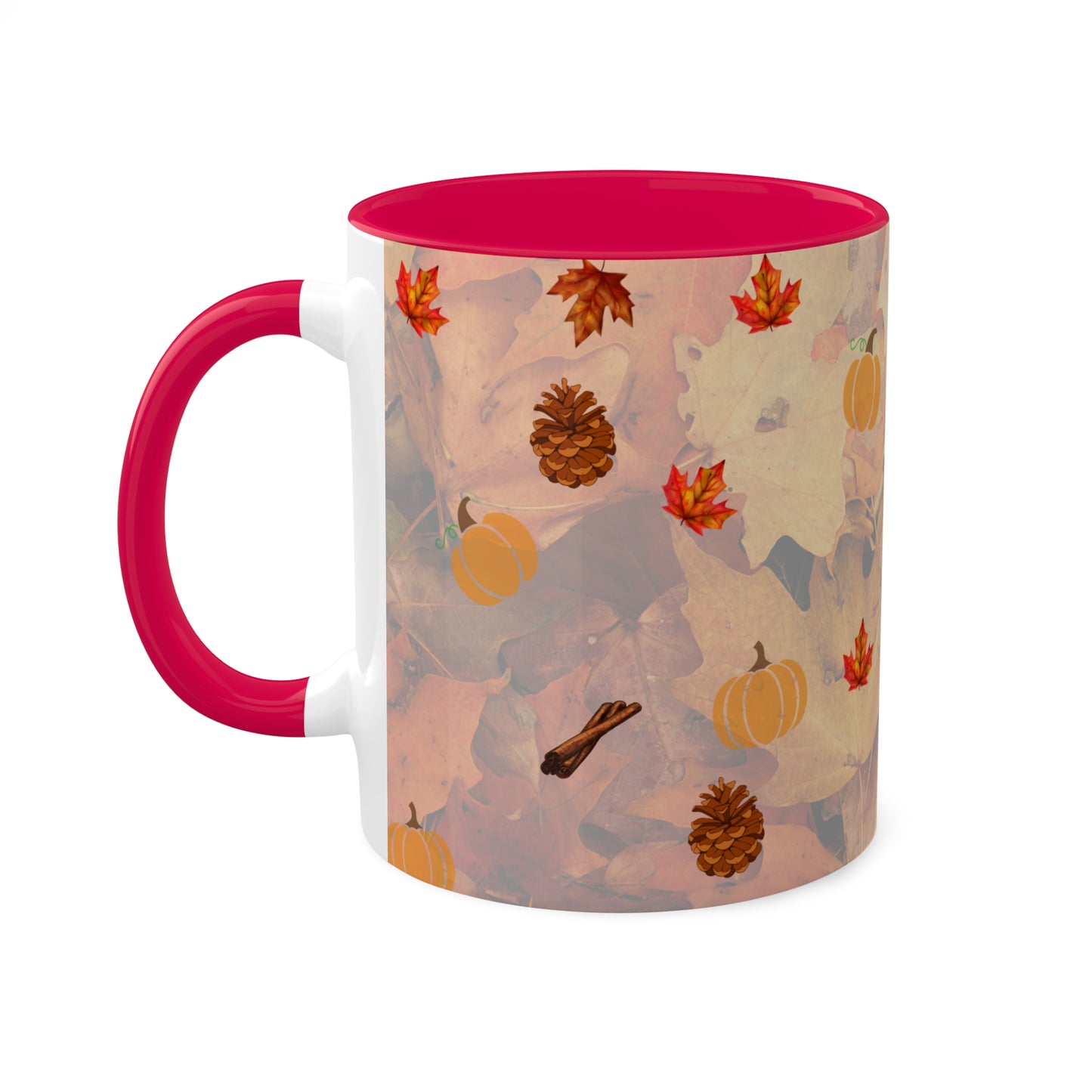 Fall Holiday, pumpkin spice, colorful Mugs, 11oz