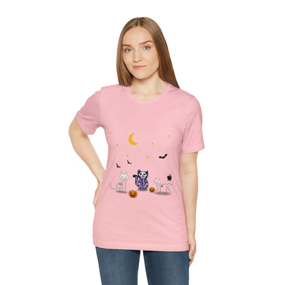 Halloween Cat Skeleton Shirt, Cute Halloween Shirt, Cat Holiday Shirt