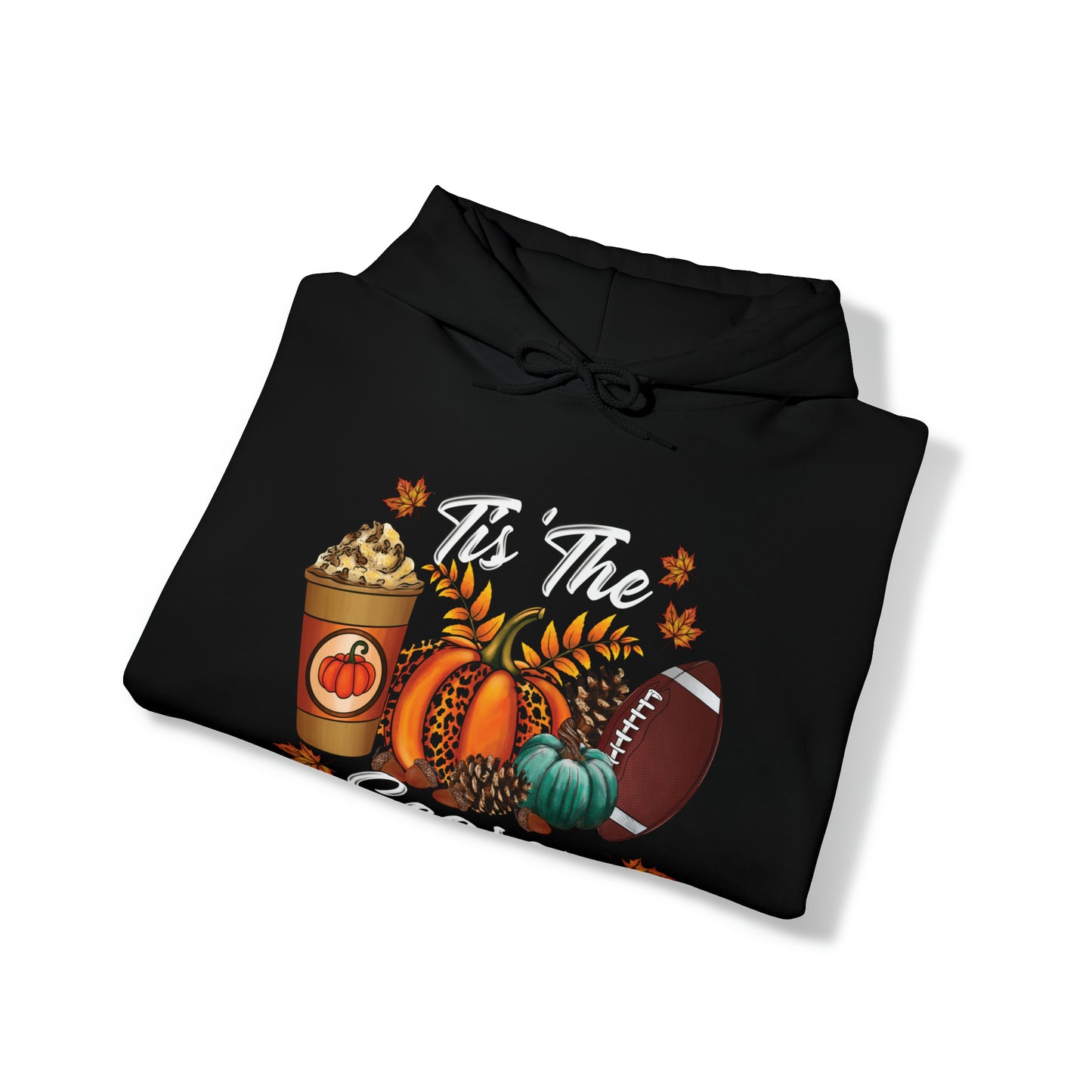 Tis the Season Hooded Sweatshirt - Cozy Comfort with a Dash of Fall Magic!