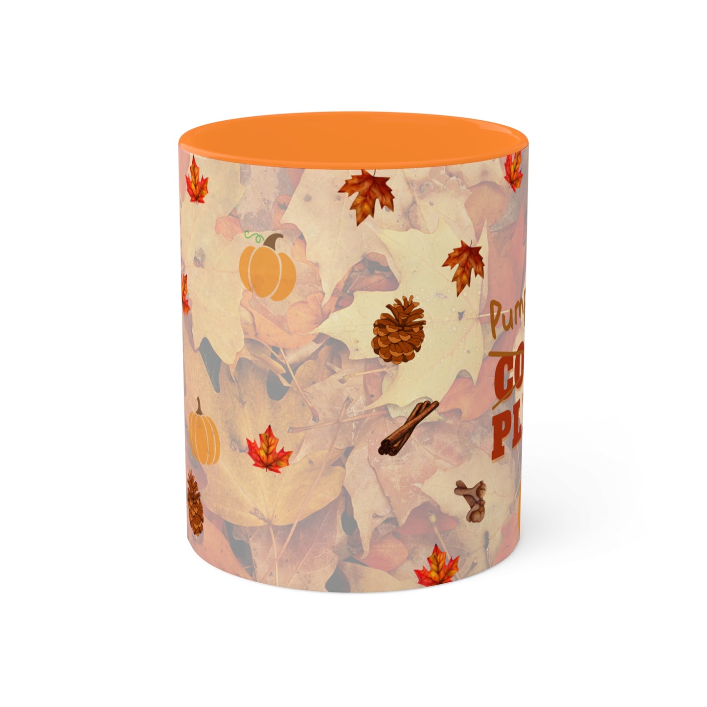 Fall Holiday, pumpkin spice, colorful Mugs, 11oz