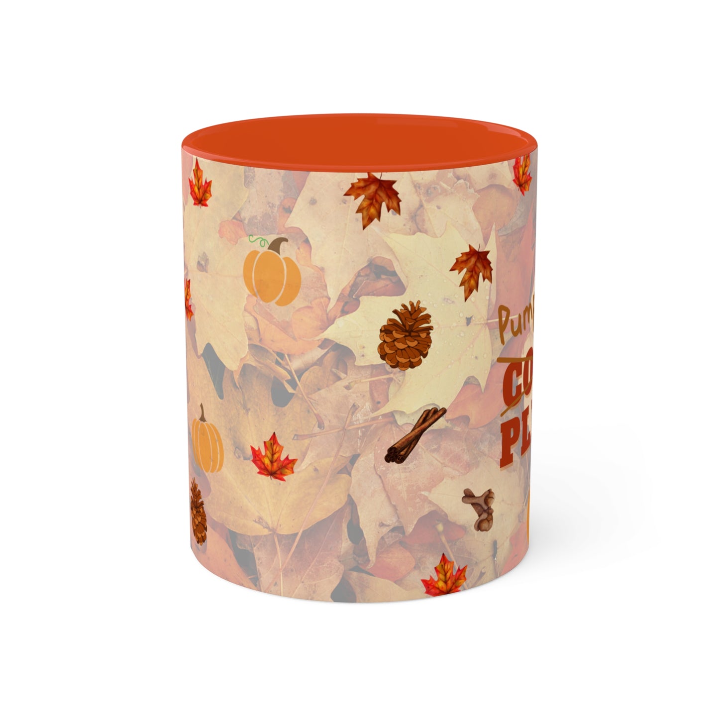 Fall Holiday, pumpkin spice, colorful Mugs, 11oz