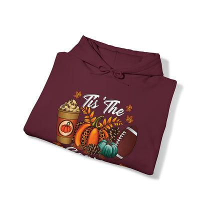 Tis the Season Hooded Sweatshirt - Cozy Comfort with a Dash of Fall Magic!