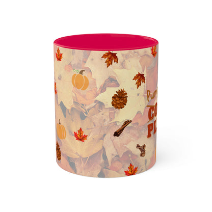 Fall Holiday, pumpkin spice, colorful Mugs, 11oz