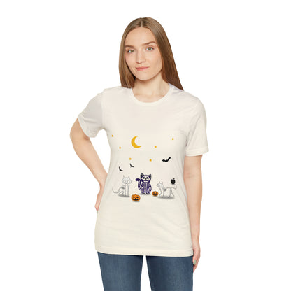 Halloween Cat Skeleton Shirt, Cute Halloween Shirt, Cat Holiday Shirt