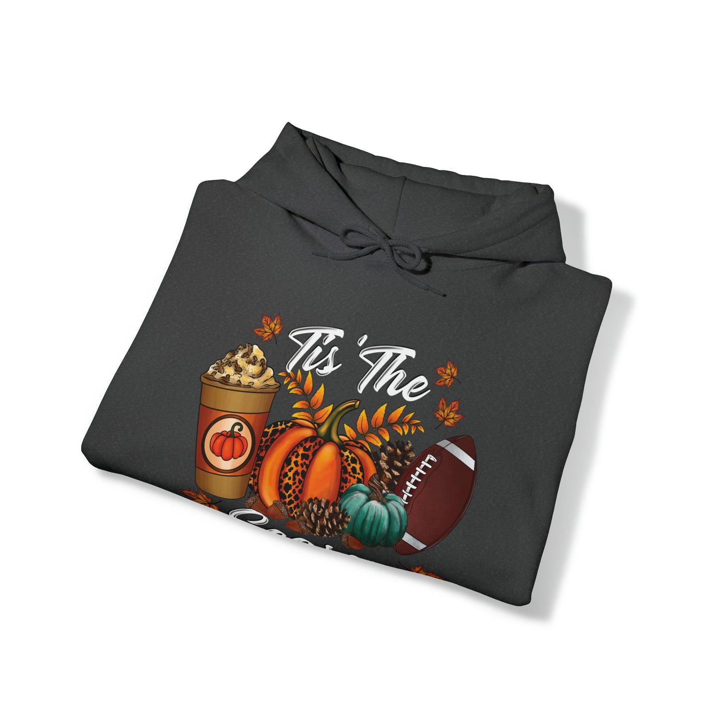 Tis the Season Hooded Sweatshirt - Cozy Comfort with a Dash of Fall Magic!