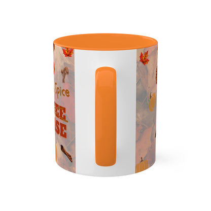 Fall Holiday, pumpkin spice, colorful Mugs, 11oz