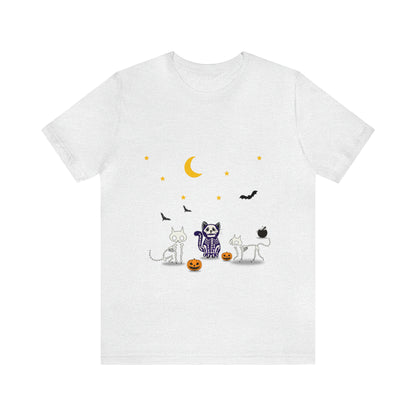 Halloween Cat Skeleton Shirt, Cute Halloween Shirt, Cat Holiday Shirt