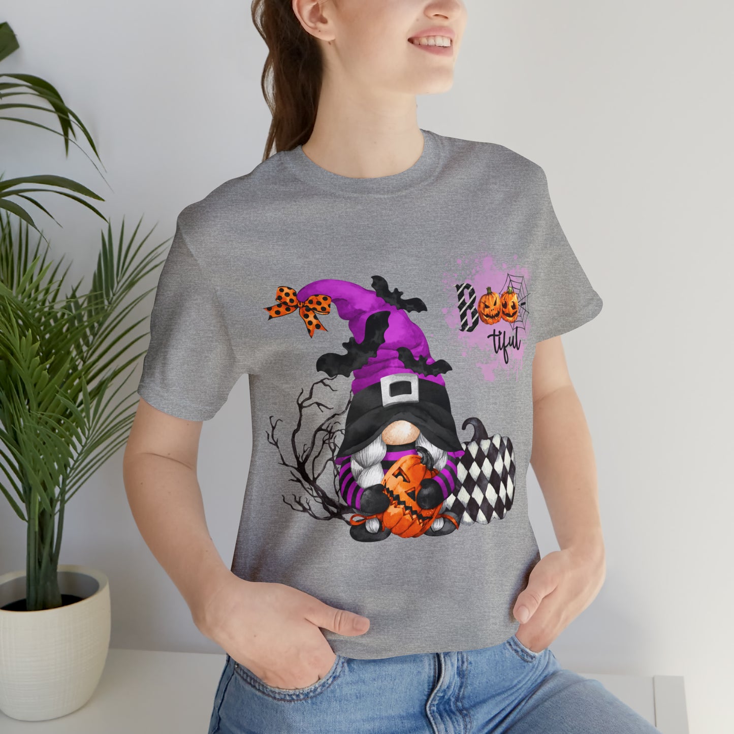 Halloween Gnome Shirt, Halloween Gnome t shirt, Gnomies, Holiday Shirts, Halloween Shirts, Cute Gnome Tee, Purple Gnome Halloween