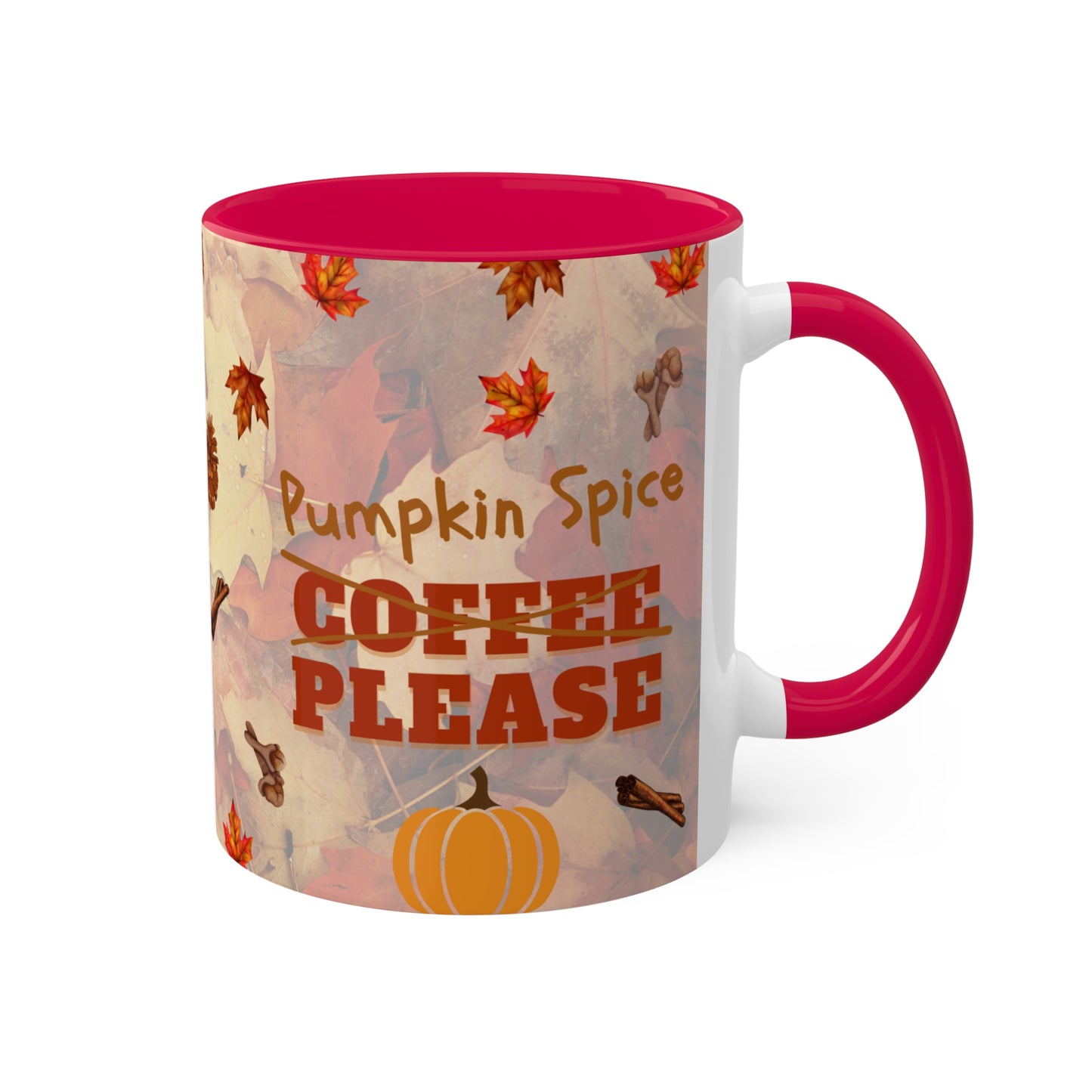 Fall Holiday, pumpkin spice, colorful Mugs, 11oz