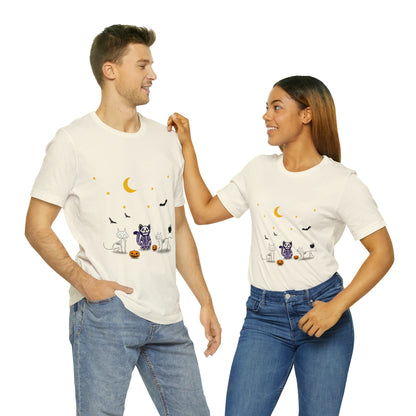 Halloween Cat Skeleton Shirt, Cute Halloween Shirt, Cat Holiday Shirt
